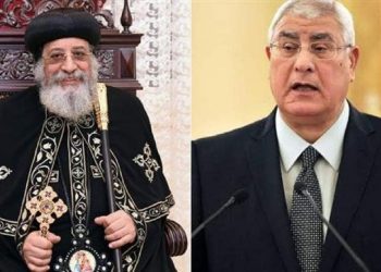 المستشار عدلى منصور يهنئ قداسة البابا تواضروس وجموع الأقباط بعيد القيامة