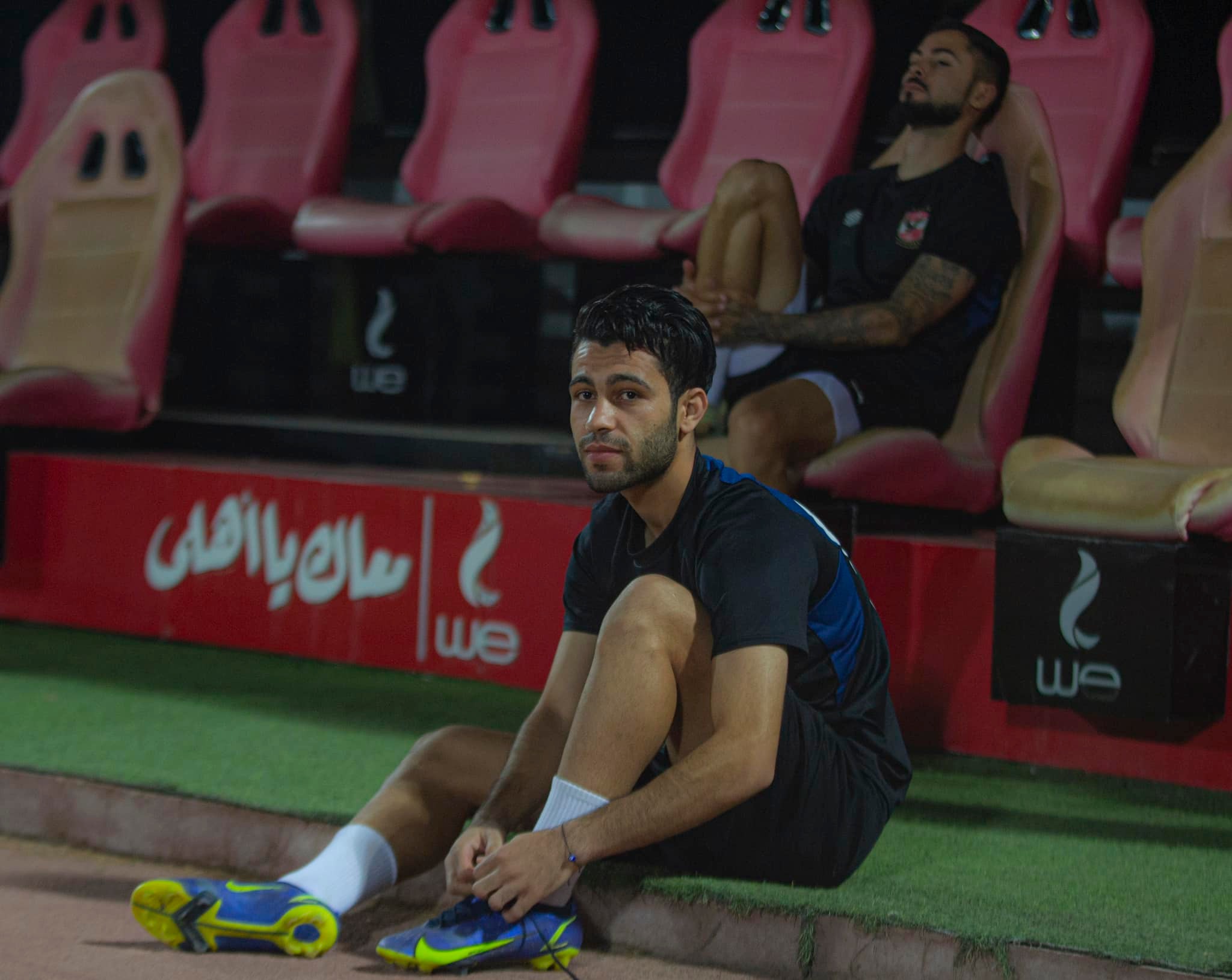 نجم الأهلي يصدم الجميع ويعلن إصابته بقطع في الرباط الصليبي 3 نجم الأهلي شادي رضوان