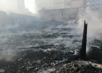 شاهد بالفيديو الدمار الهائل بـ كنيسة ديروط والحزن يخيم على الاقباط