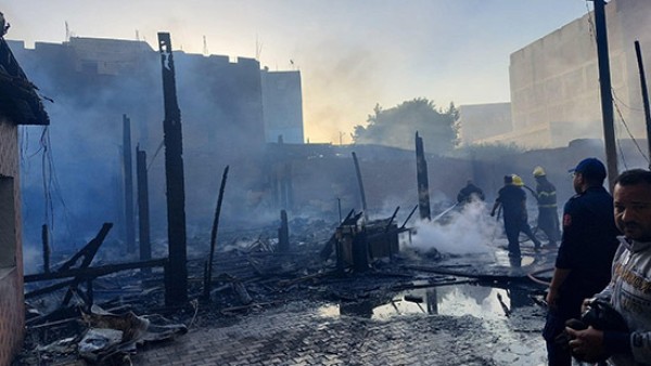 النيران أكلتها بالكامل كشف تفاصيل حريق كنيسة العذراء والملاك ميخائيل بديروط 3 كنيسة ديروط التي أكلتها النيران