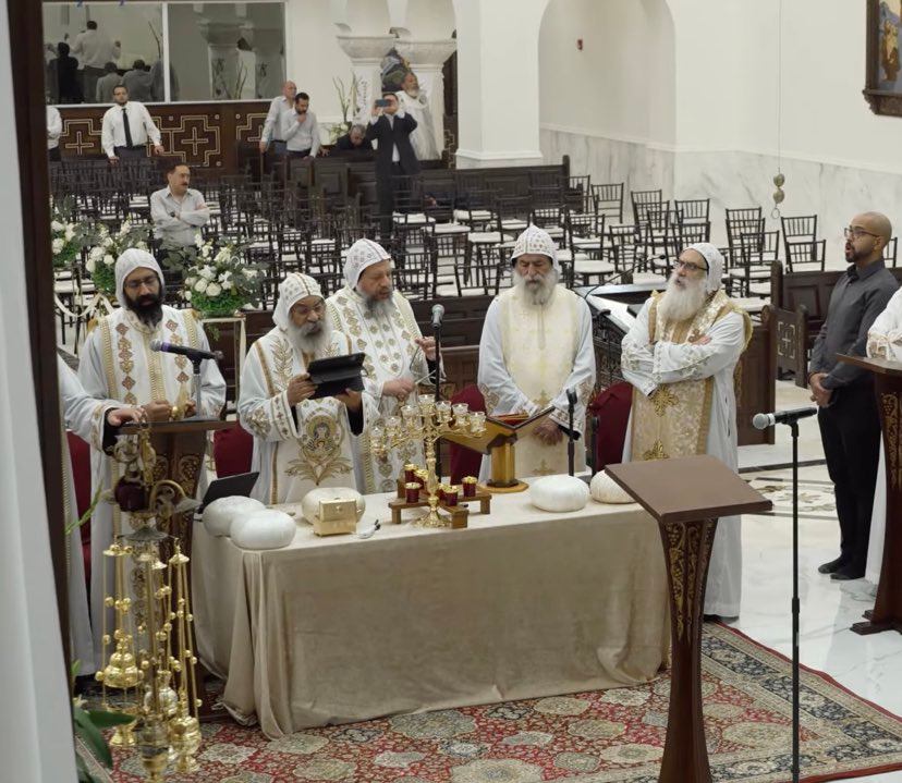 تدشين كنيسة يوحنا المعمدان بفلوريدا الأمريكية على يد مطرانين و4 أساقفة 3 تدشين كنيسة يوحنا المعمدان بفلوريدا