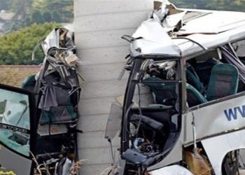حادث إصطدام إليم لرواد الكنيسة