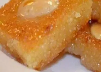 أحلى من الجاهزة بسبوسة بالزبادي بطعم لا يقاوم