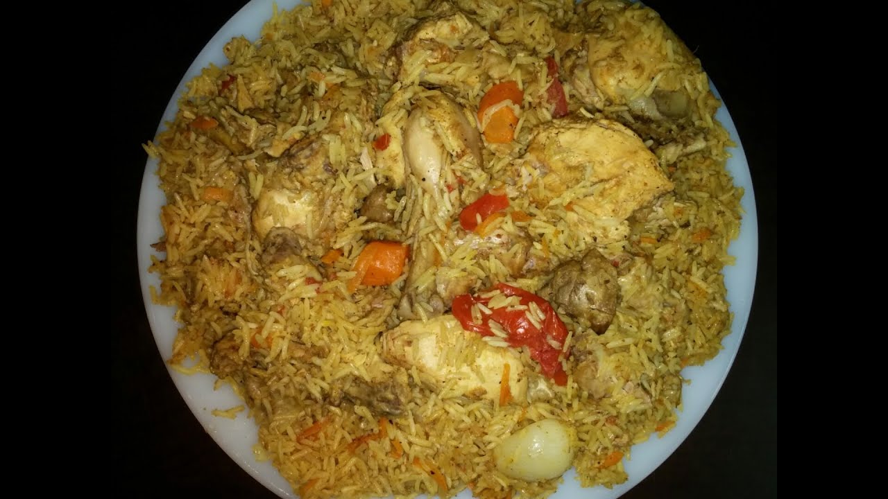 خطوات الكبسة بالفراخ على أصولها وبطريقة سهلة 4 kabsa fra5 la
