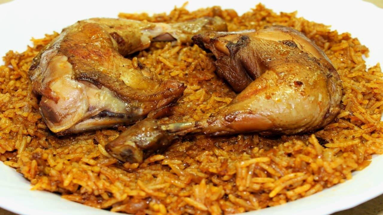 خطوات الكبسة بالفراخ على أصولها وبطريقة سهلة 2 kabsa fra55 la