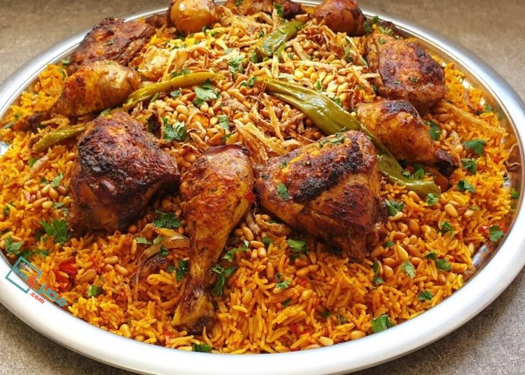خطوات الكبسة بالفراخ على أصولها وبطريقة سهلة 1 kabsa fraa5 laaa