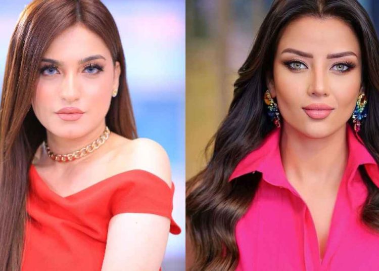 كلمات ورسائل نارية بين رضوى الشربيني وياسمين عز على مواقع التواصل 1 radwa w yas la