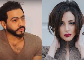نضال الأحمدية تكشف المستور وسر طلاق تامر حسني وبسمة بوسيل