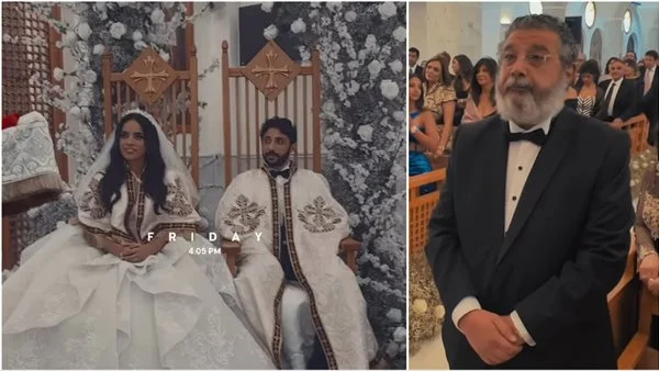 حفل زفاف نجل الفنان ماجد الكدواني الذي تصدر الترند شاهد بالصور 1 حفل زفاف نجل الفنان ماجد الكدواني