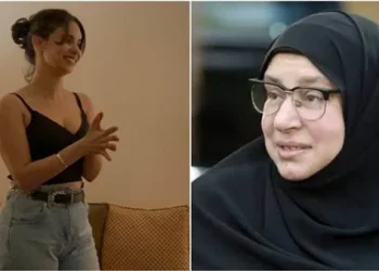 رد فعل ابنة عبلة كامل