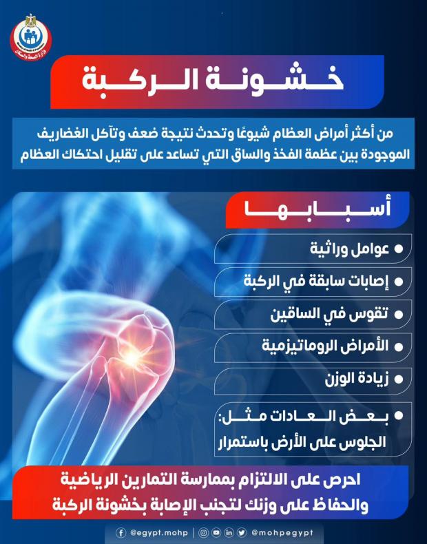 ما هي خشونة الركبة وما هي طرق العلاج 2 خشونة الركبة