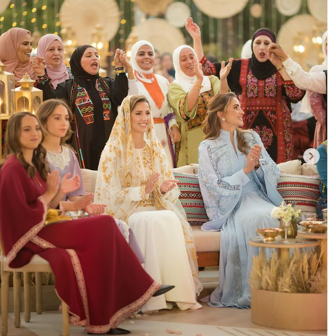 بالصور شاهد حفل زفاف ولى عهد الأردن وتفاصيل ليلة الحناء 2 حفل زفاف ولى عهد الأردن