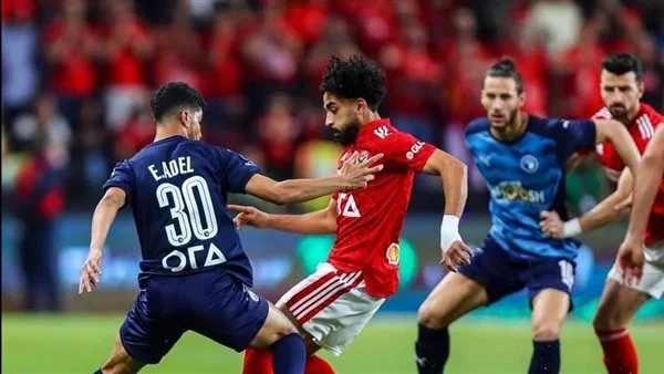 فور نهاية مباراة الأهلي والترجي لماذا لوح الحكم بالبطاقة الحمراء 1 نهائي الأهلي والترجي