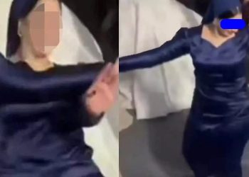 سيده الفستان الازرق تخرج عن صمتها دا كلام زبالة و لست متزوجة