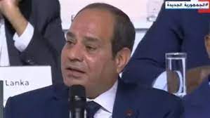 الرئيس السيسي بشأن مواجهة تغير المناخ يوجه رسالة للعالم 2 الرئيس السيسي عن قمة المناخ