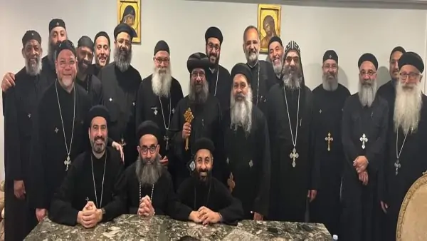 كشف سبب إجتماع الأنبا بولس مع كهنة الإيبارشية 2 إجتماع الأنبا بولس مع كهنة الإيبارشية