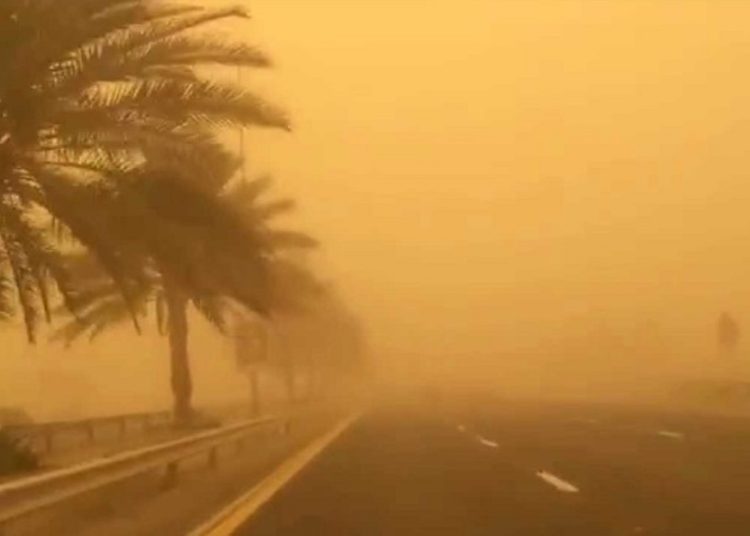 الأرصاد تناشد المواطنين وتحذر من شدة العاصفة الترابية القادمة والرؤية أقل من 500 متر 1 نصائح للوقاية من العاصفة الترابية