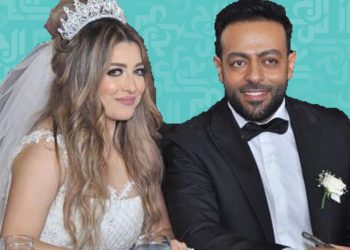 رسميا طلاق الفنان تامر عاشور وزوجته سمر أبو شقة