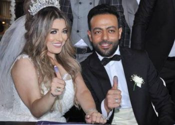 رسميا طلاق الفنان تامر عاشور وزوجته سمر أبو شقة