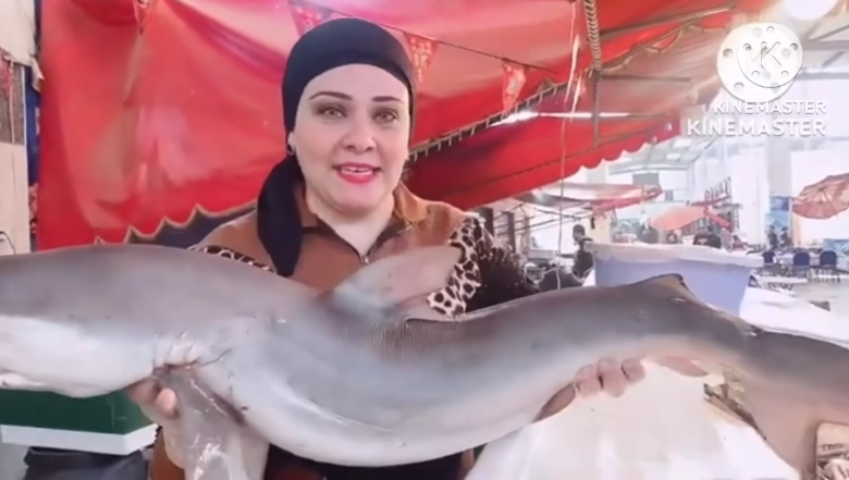 شيف مصرية تثير الجدل على السوشيال ميديا بسبب سمك القرش 3 شيف مصرية تثير الجدل1