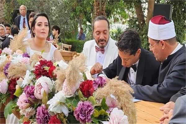بالصور شاهد حفل زفاف نجل علي الحجار 3 عقد قران نجل علي الحجار