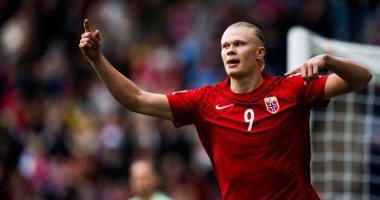 هالاند يسجل رقم تاريخي برغم الخسارة مع منتخب بلاده 2023 1 هالاند يسجل رقم تاريخي