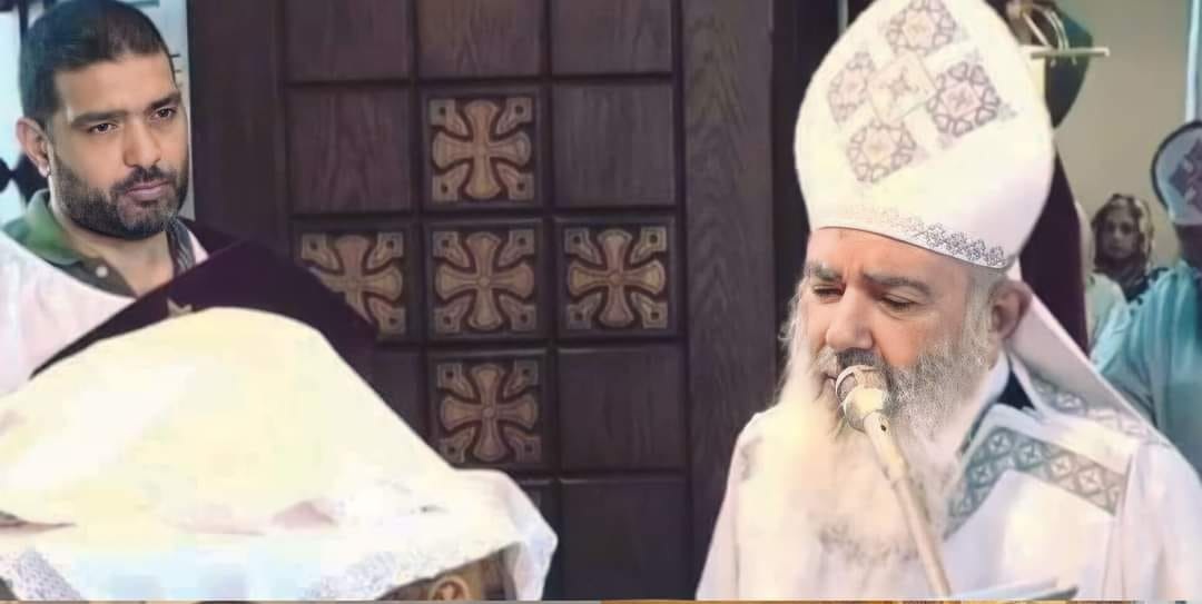 الأمجاد السماوية تستقبل باهر أسعد وهو بلبس الشماسية أثناء القداس الإلهي 3 الأمجاد السماوية تستقبل باهر أسعد