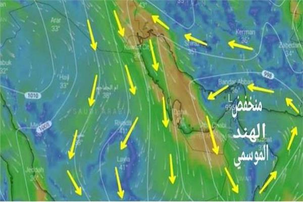 منخفض الهند الموسمي يرفع الحرارة ل50 درجة مئوية ومصر أبرز البلاد تأثير 3 منخفض الهند الموسمي