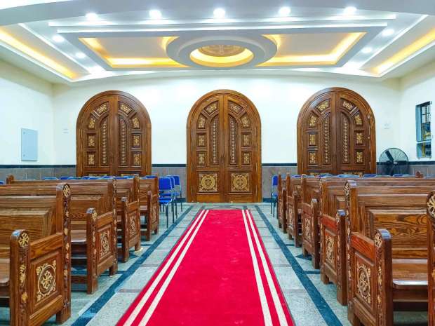 افتتاح كنيسة الأنبا موسى الأسود بالفيوم الجديدة صور 4 افتتاح كنيسة الأنبا موسى الأسود