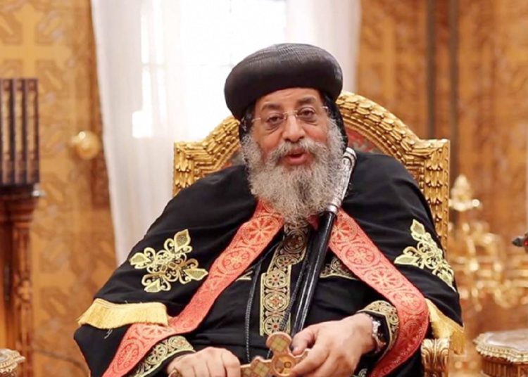 اخر اخبار قداسة البابا تواضروس بشان نهضة العذراء والعظة الأسبوعية 1 خريطة قداسة البابا تواضروس
