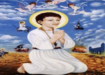 نهضة روحية من كنيسة الشهيد أبانوب بالمندرة بعيد استشهاد شفيعها