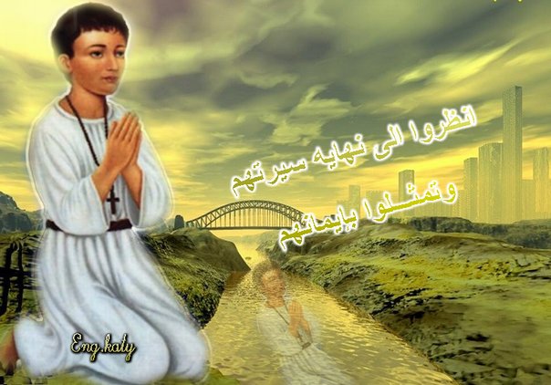 نهضة روحية من كنيسة الشهيد أبانوب بالمندرة بعيد استشهاد شفيعها 3 نهضة روحية من كنيسة الشهيد أبانوب