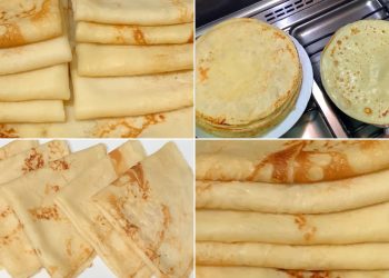 خطوات عمل عيش الكريب في المنزل بأقل التكاليف وزي المحلات