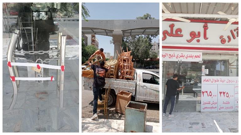 لحوم أعمدة المونوريل غلق الجزارة وتحرك أمني 5 لحوم أعمدة المونوريل