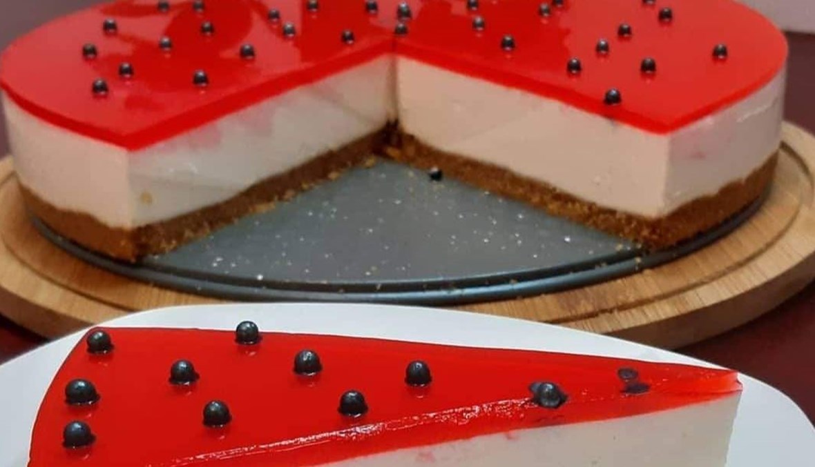 بأقل التكاليف طريقة عمل التشيز كيك البارد ألذ من الجاهزة 4 cheese cake jely