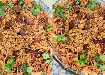 طريقة عمل الفريك باللحمة المفرومة أكلة جديدة ومغذية
