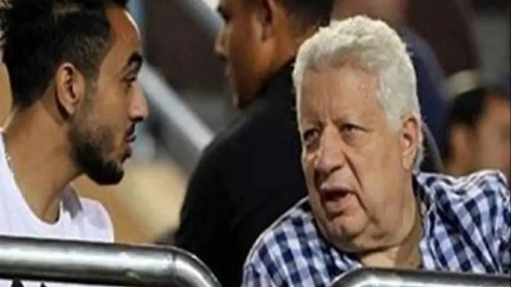 مرتضى منصور يصدم كهربا مش عايز يشيل اللاعب من دماغه 2 مرتضى منصور يصدم كهربا