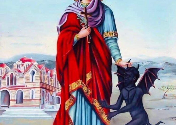 ذكرى إستشهاد القديسة مارينا متى تحتفل به الكنيسة القبطية 1 shaheda marena