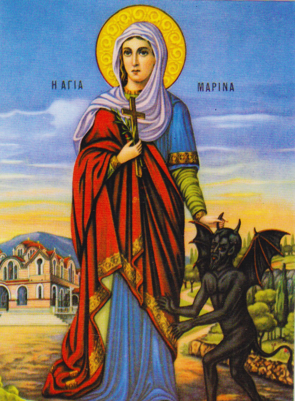 ذكرى إستشهاد القديسة مارينا متى تحتفل به الكنيسة القبطية 4 shaheda marinaa