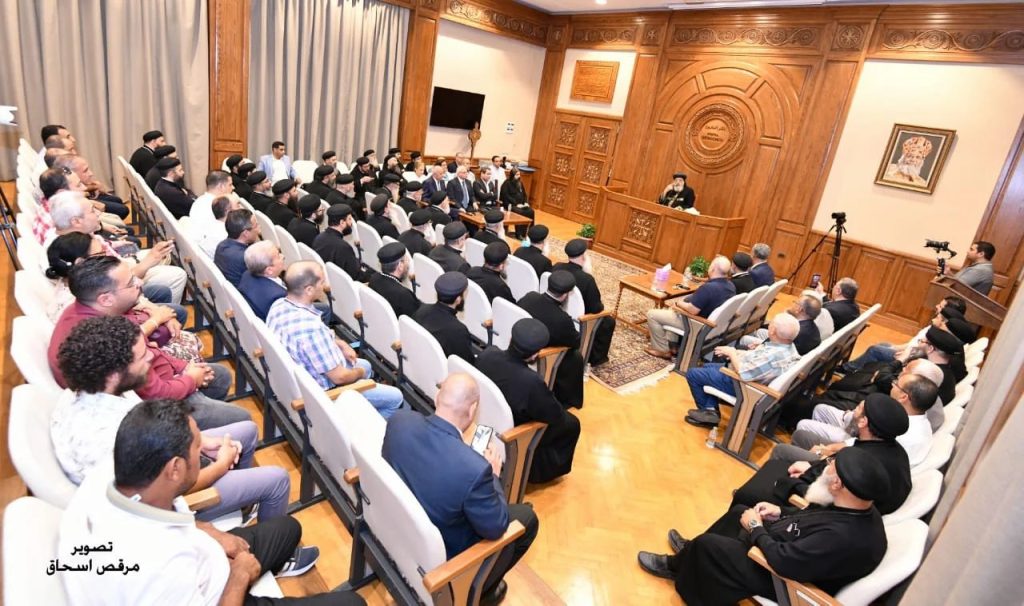 أهم الأخبار عن قداسة البابا تواضروس الثانى من المقر البابوى بالقاهرة 3 قداسة البابا تواضروس الثانى
