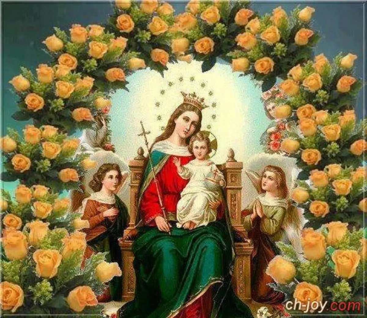 أشهر ترانيم القديسة مريم العذراء 