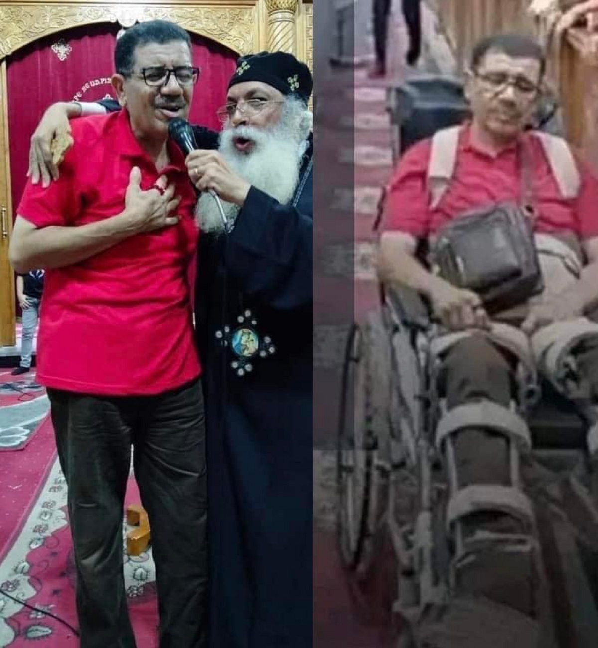 بطل قصة معجزة كنيسة العذراء مريم يعلن تفاصيلها واول تعليق من الكاهن 2 معجزة كنيسة العذراء مريم مع مصاب بشلل رباعي