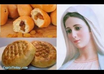سر عمل الأقباط قرص العذراء مريم وتوزيعه في الكنائس