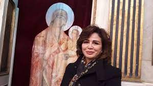 الفنانة إلهام شاهين تهنئ الأقباط بعيد العذراء مريم 2 إلهام شاهين تهنئ الإخوة الأقباط في عيد السيدة العذراء