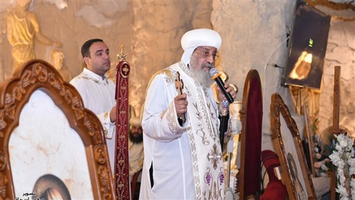 قداسة البابا تواضروس خلال سيمنار مجمع كهنة الإسكندرية