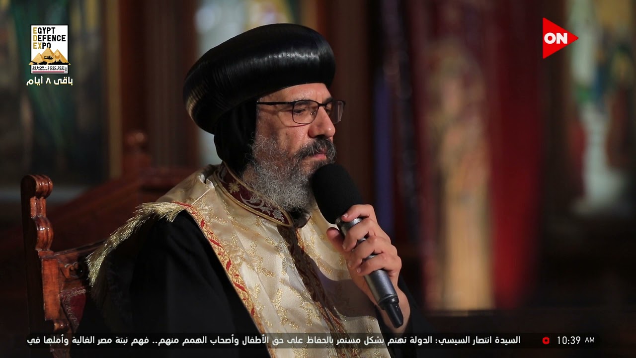 إجراء هام من الأنبا أنجيلوس لدعم أبناء السودان المهجرين لمصر 3 الأنبا انجيلوس يدعم