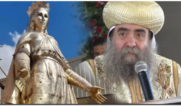 لأول مرة الأنبا يوأنس يكشف تفاصيل أكبر تمثال للعذراء في مصر 1 الأنبا يؤانس