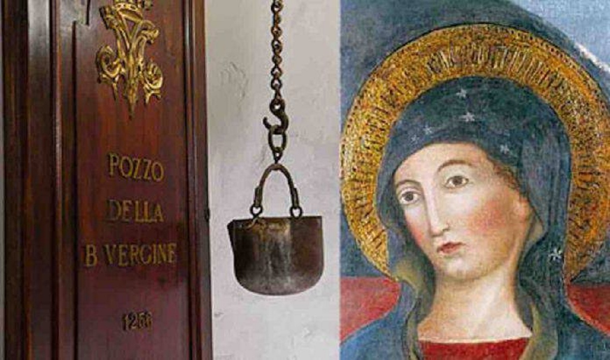 معجزة السيدة مريم العذراء بقلب روما 