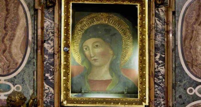 معجزة السيدة مريم العذراء بقلب روما 