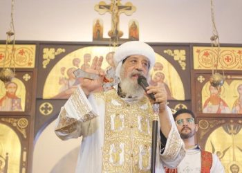 رسالة البابا تواضروس لأبنائه الحضور في قداس عيد العذراء بالمجر